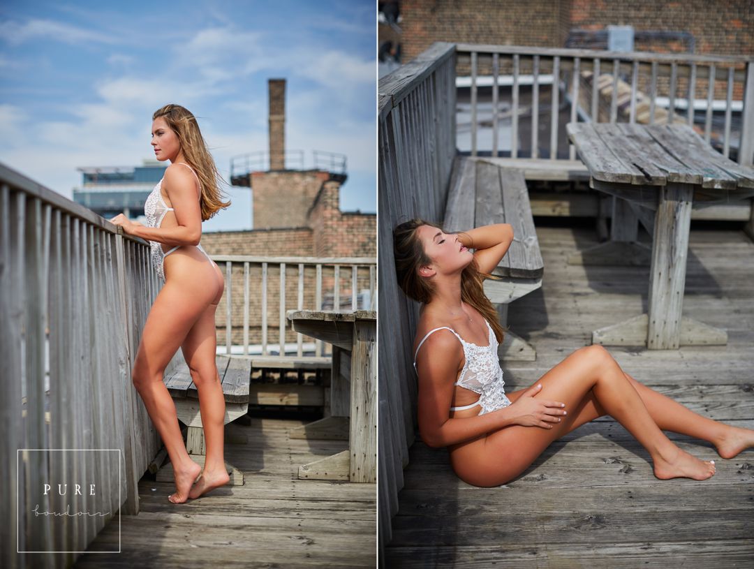 summer outdoor lingerie photo session 