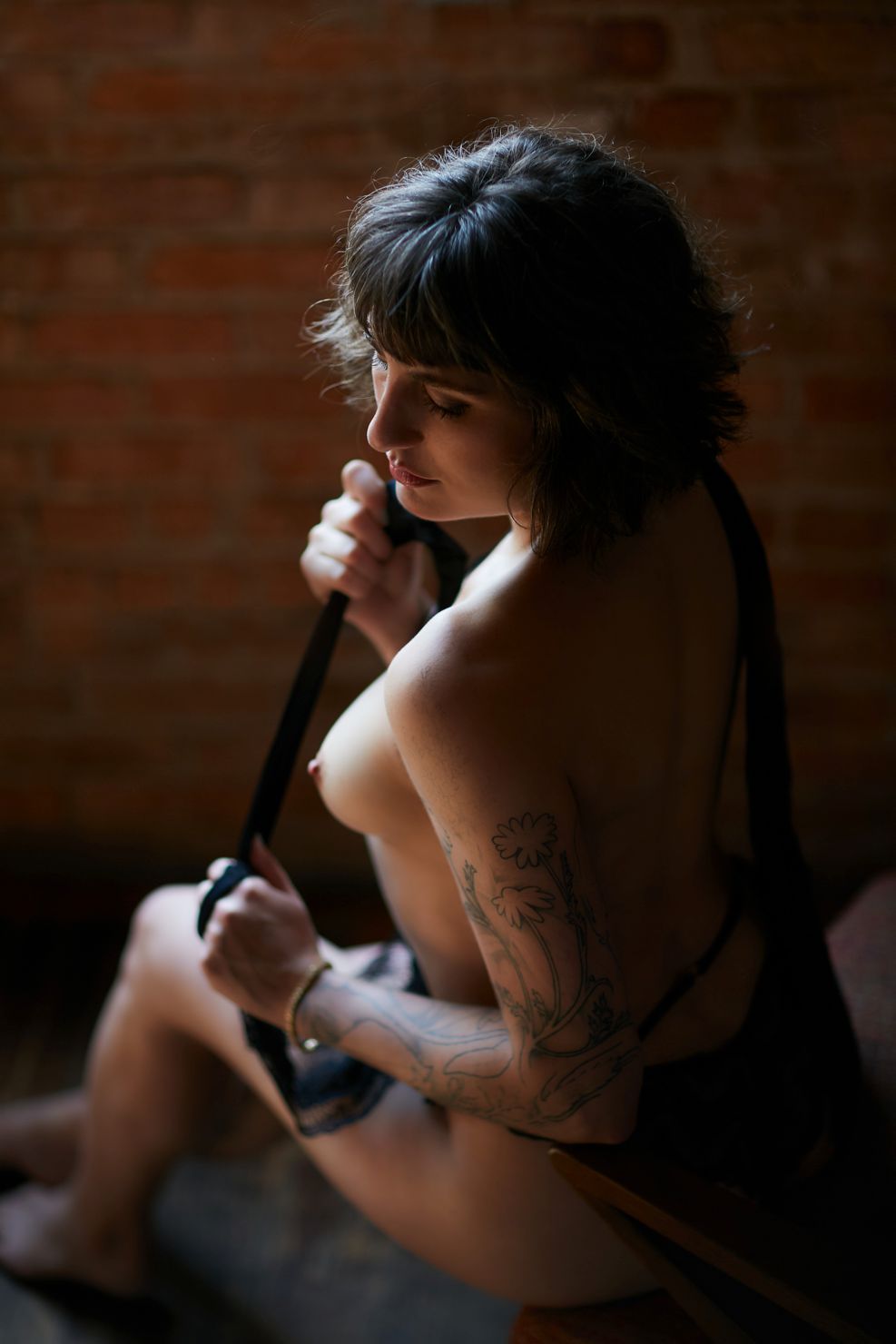 sexy photography nude woman chicago boudoir